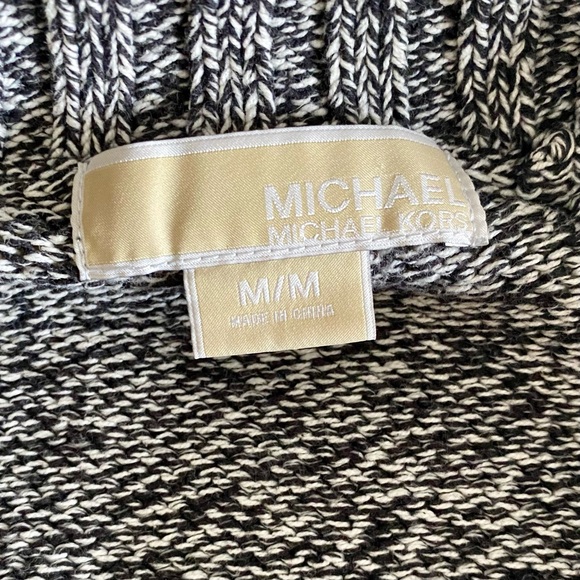 MICHAEL Michael Kors Marled Knit Short Sleeve Cardigan Sweater - Picture 5 of 15